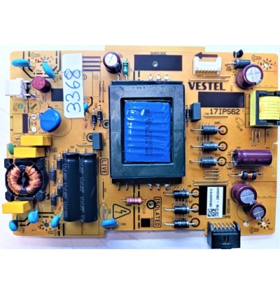 17IPS62, 23619795, VESTEL 49F9500, Power board